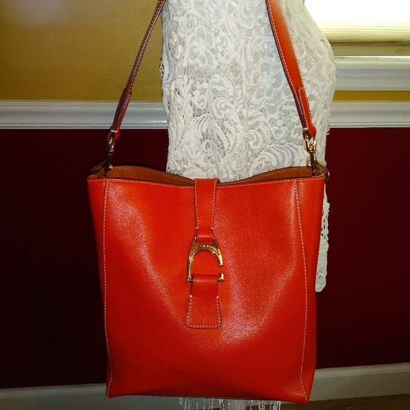 Dooney & Bourke Handbags - FINAL PRICE DOONEY & BOURKE GERANIUM SAFFIANO BAG